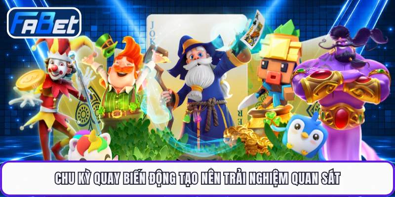 Chu kỳ quay biến động tạo nên trải nghiệm quan sát